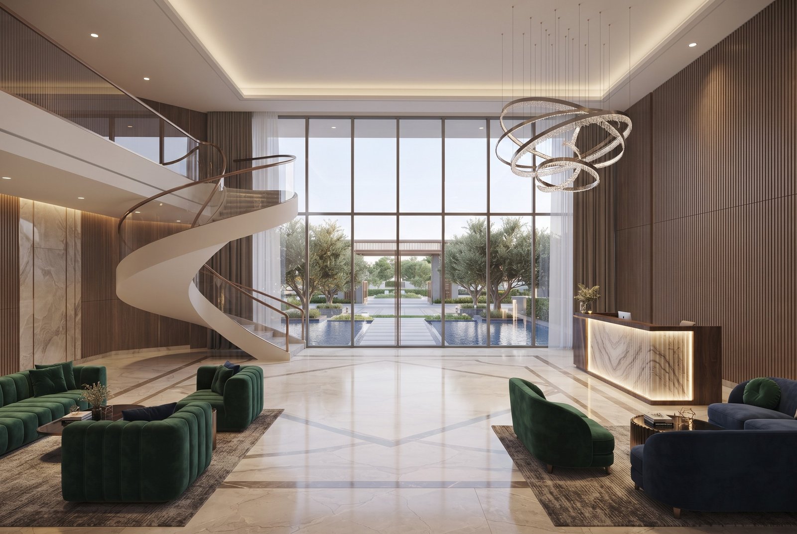 Godrej Neopolis grand lobby